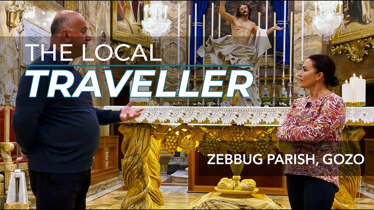 Onyx Artwork at the Żebbuġ Parish, Gozo | EP: 27, p 1 | The Local Traveller with Clare Agius | Malta
