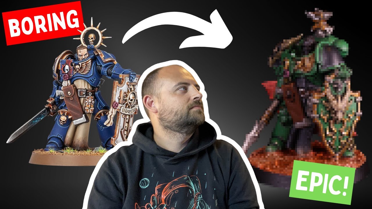 I transformed this Primaris Lieutenant into something way cooler!