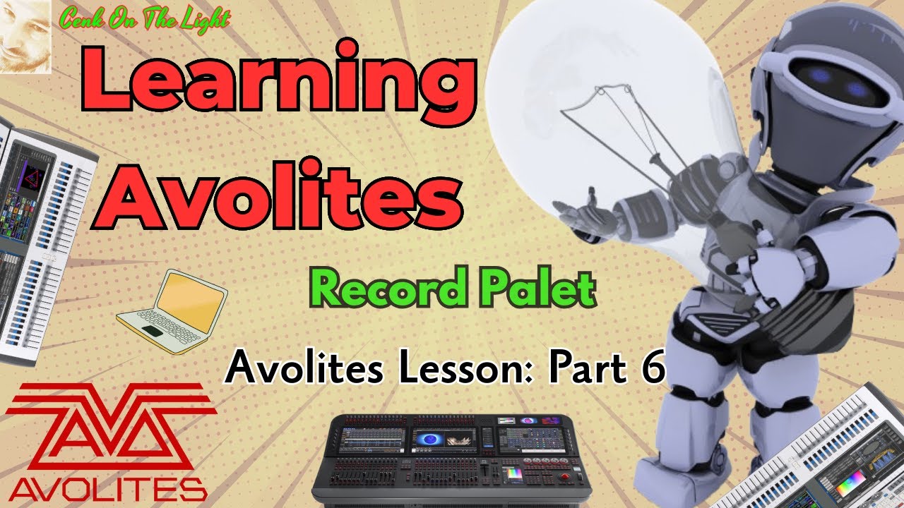 Avolites Record Palet | Avolites Tutorial | [ PART 6 ]