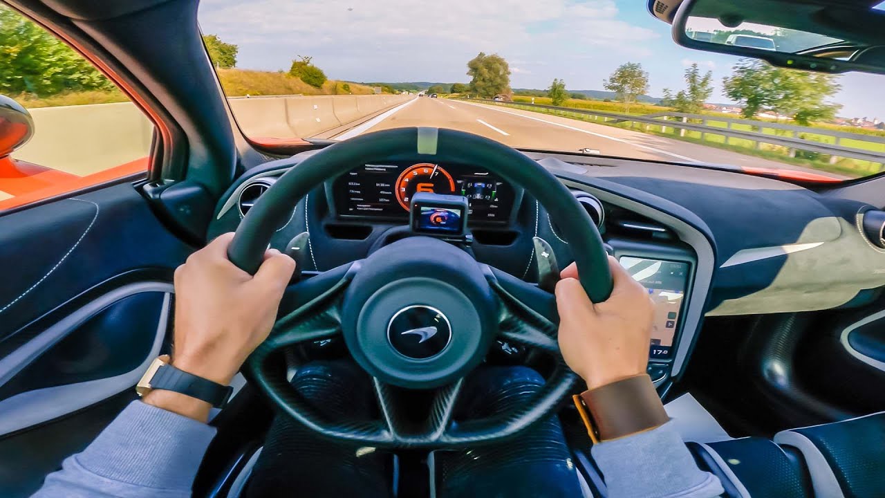 POV: Novitec McLaren 765LT spiting flames