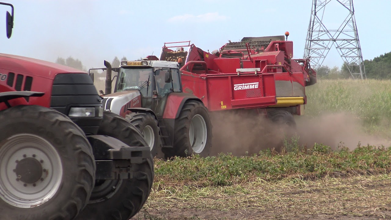 AARDAPPELROOIEN 2018 STEYR 170 CVT GRIMME SE 150-60