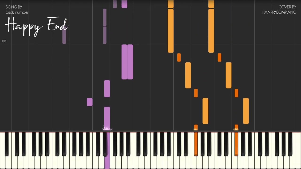 back number - Happy End(ハッピーエンド) Piano Tutorial