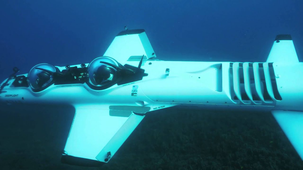 DeepFlight Personal Submarine Demonstration