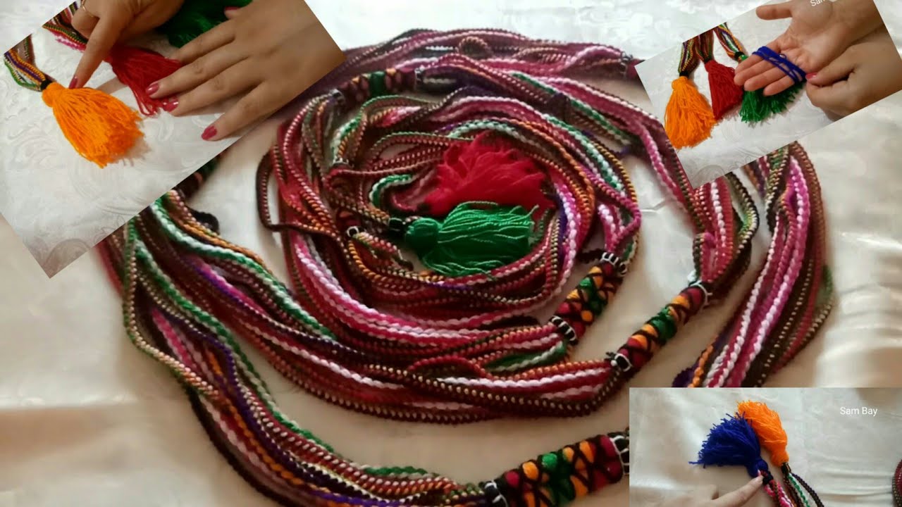 Pompons de ceinture kabyle حزام