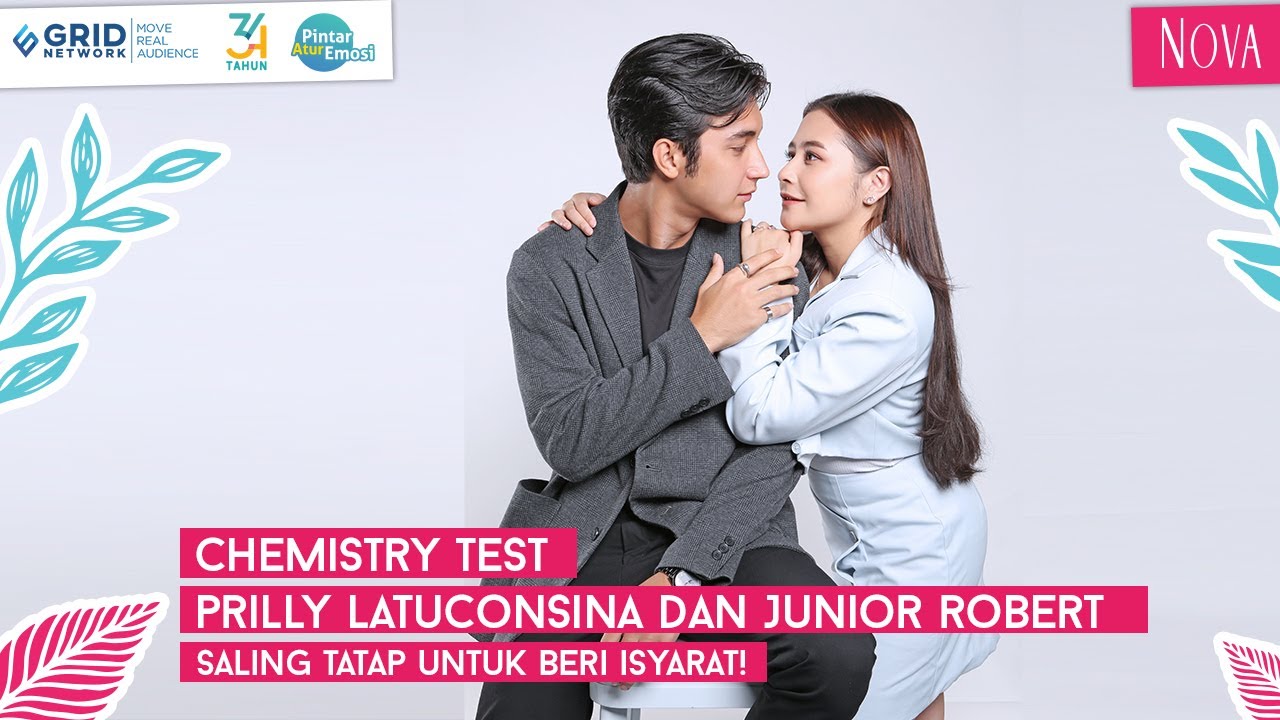 Prilly Latuconsina dan Junior Robert Chemistry Test