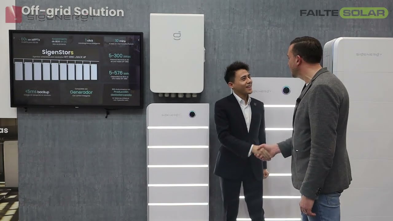 First look at SigenStor product from Sigenergy (Genera 2024, Madrid)