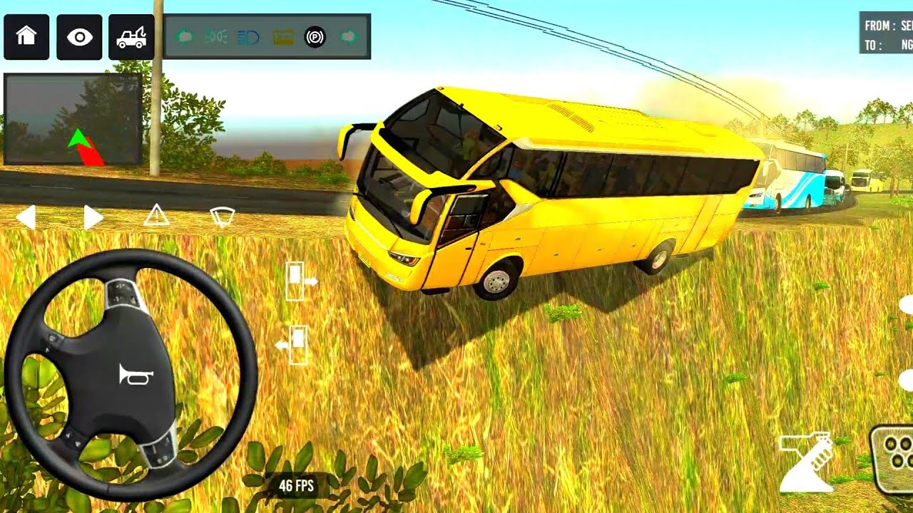 New Euro Coach Bus Driving 🚌😍 | Coach Bus Simulator Part 1 | Android Gameplay