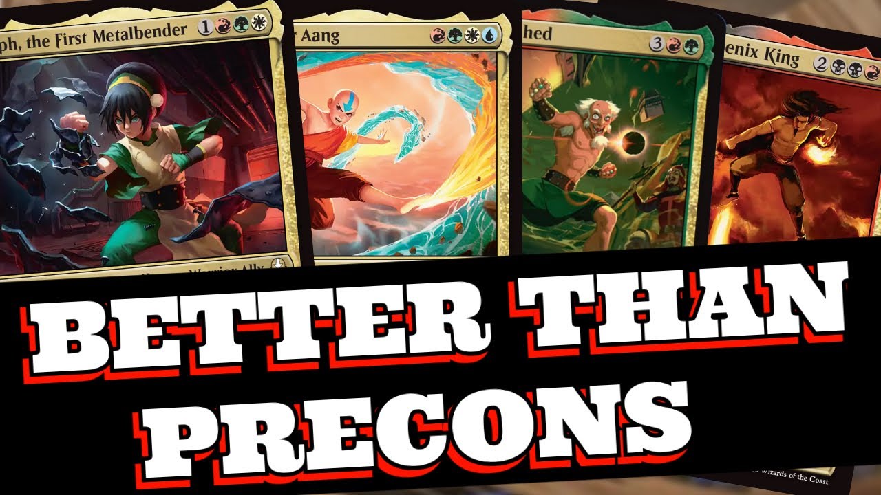 I Built 4 Themed Budget Decks! | AVATAR PRECONS