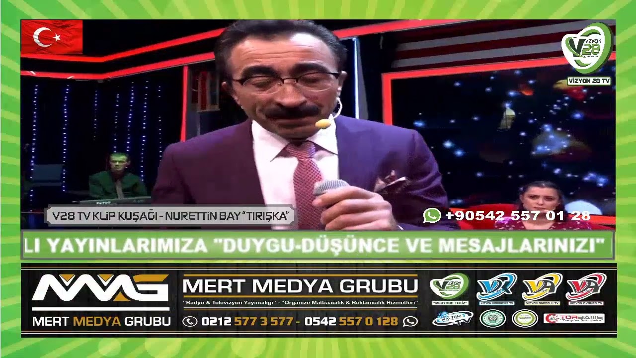 VİZYON 28 TV - KLİP KUŞAĞI - NURETTİN BAY 