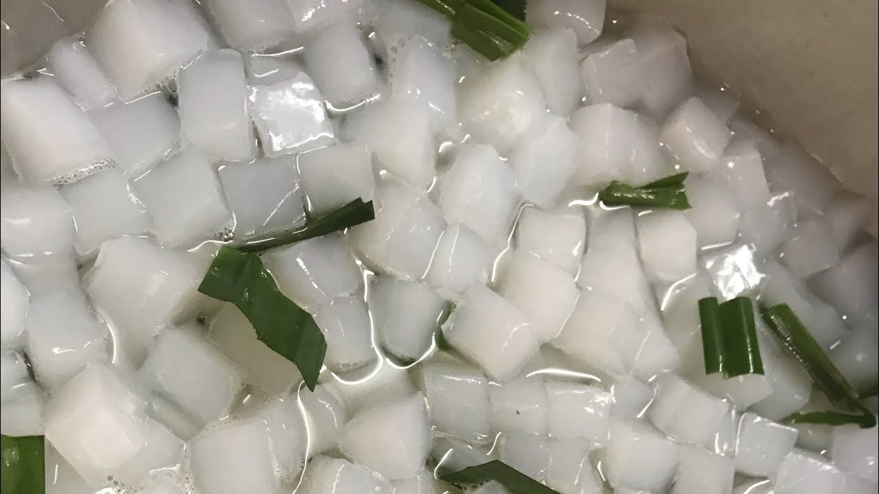 Cách Nấu THẠCH DỪA THÔ Hạt Chia Kinh Doanh Siêu Lợi Nhuận | Bếp Nhỏ
