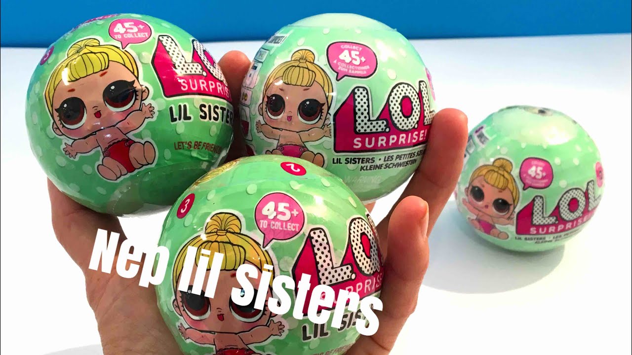 Aliexpress: NEP L.O.L. Lil Sisters Surprise Ballen