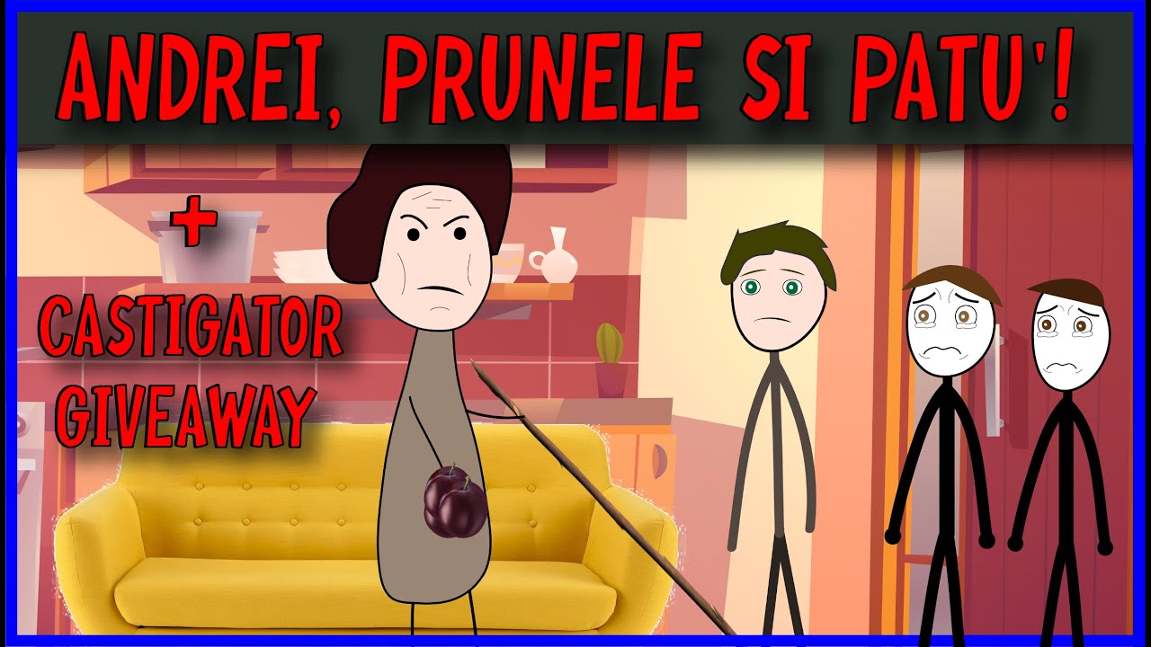 CASTIGATOR GIVEAWAY + LA TARA: ANDREI, PRUNELE SI PATU' - NE-AM PIERDUT PRIN SAT!