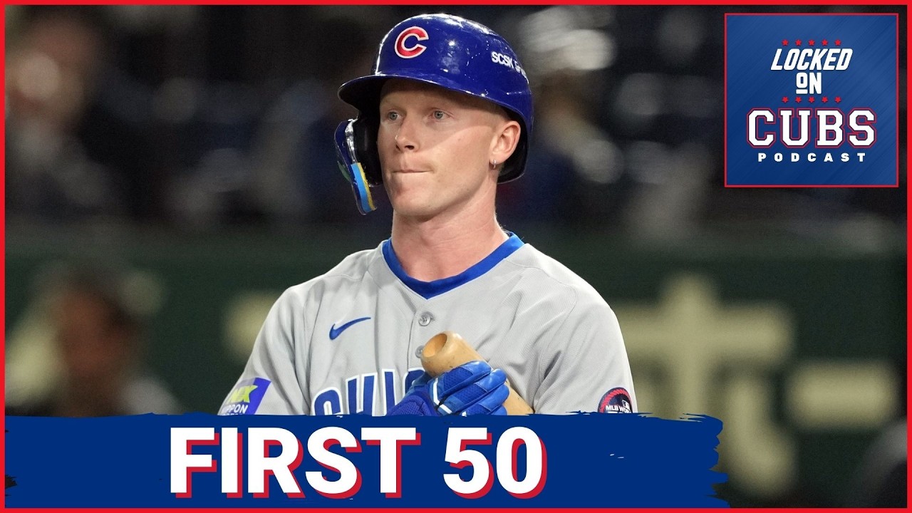 Full breakdown of Chicago Cubs FIRST 50 GAMES