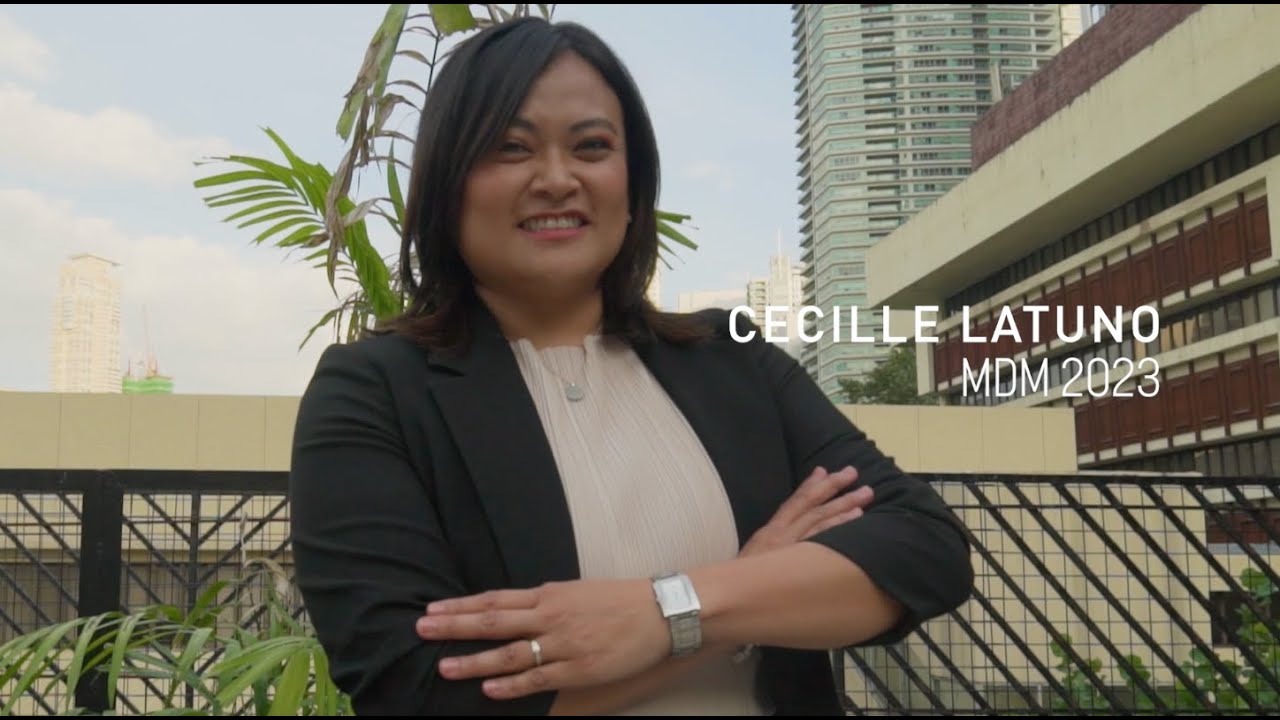 Master in Development Management's Atty. Cecille Latuno of Batch 2023