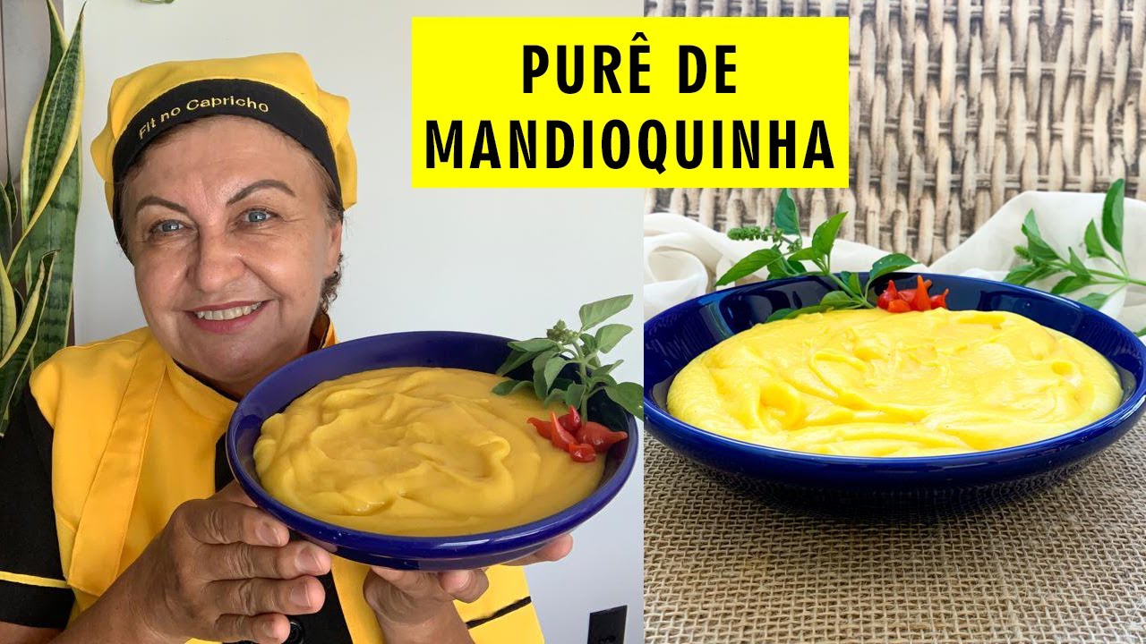 MELHOR PURÊ DE MANDIOQUINHA  E SUPER FÁCIL