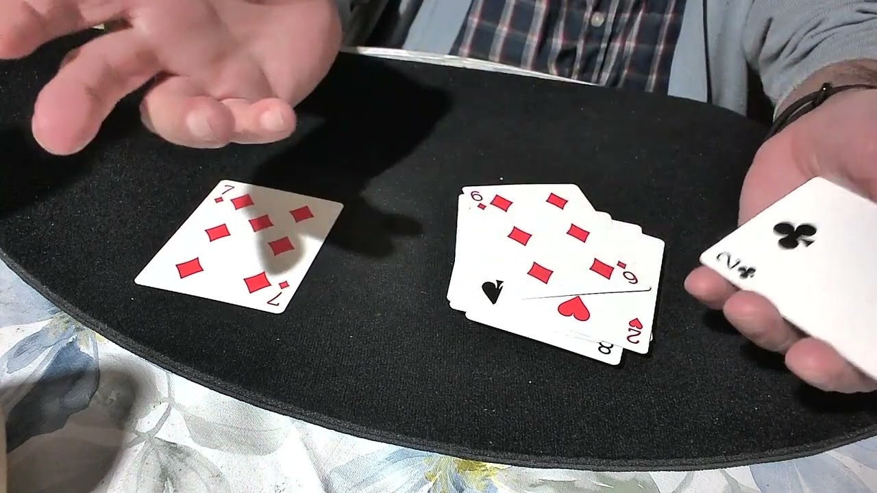 UN JUEGO DE CARTA AL NÚMERO AUTOMÁTICO  --  A.C.A.A.N  IMPROMPTU --   REVELADO