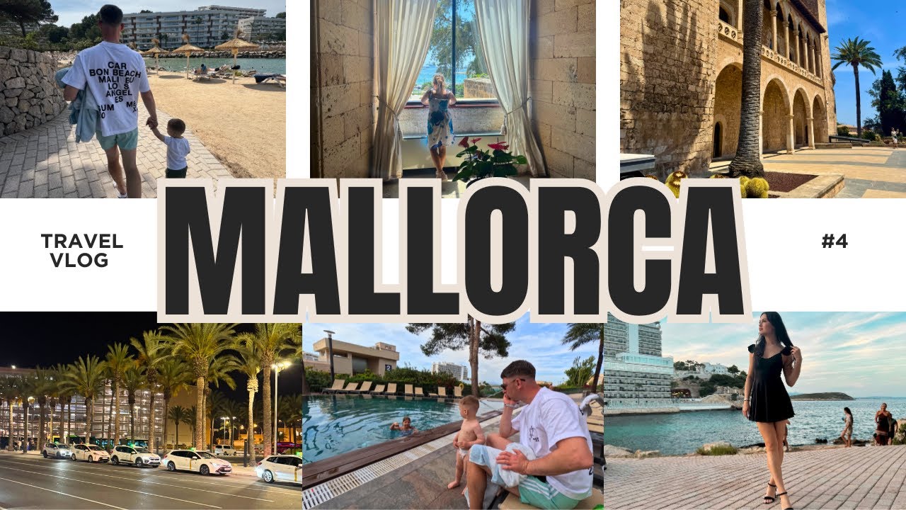 Mallorca Travel Vlog Part 1 | Exploring Palma & Relaxing in Cala Vinyas with Family