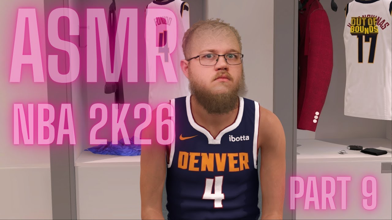 ASMR NBA 2K26 Commentary Sounds: Focus on Whispering Part 9 MP