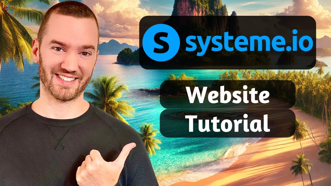 Systeme.io Website Builder Tutorial 2025 (How To Create A Website With Systeme.io)
