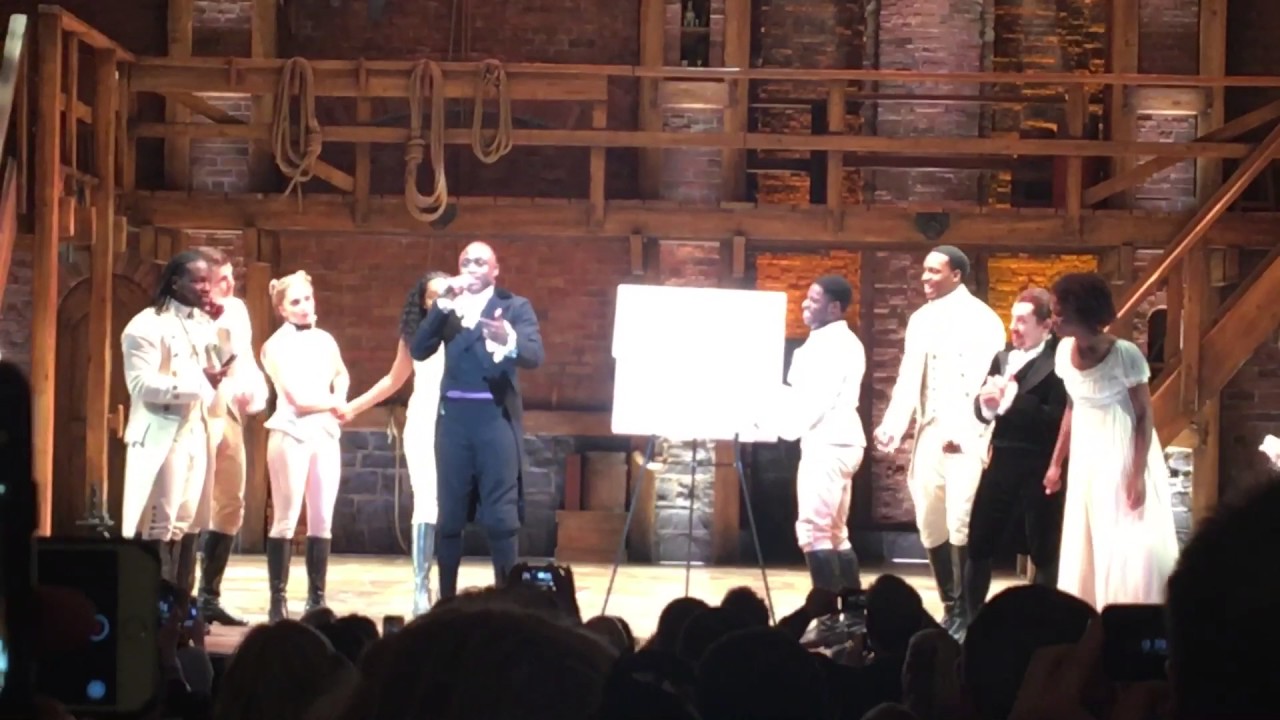 Hamilton Chi Wayne Brady Charity Rap!