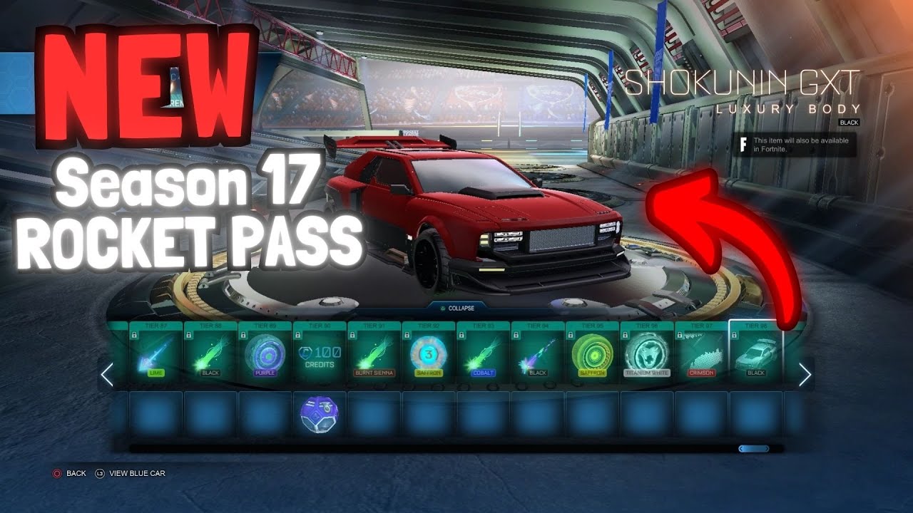 *NEW* Showcasing All Season 17 Rocket Pass Items