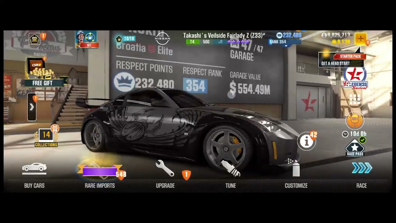 CSR2: Prize car - LB Aventador and Takashi Fairlady Z (03.12.2025.) POV