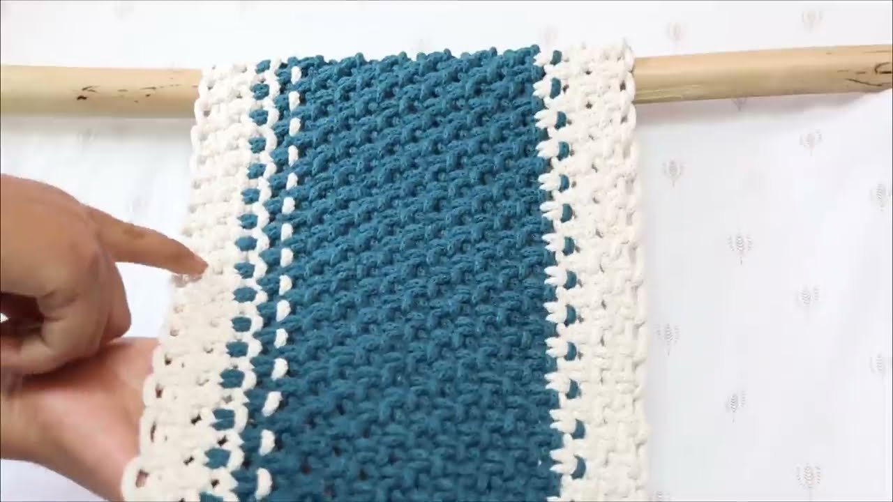 Step-by-step guide to making a Macrame table runner