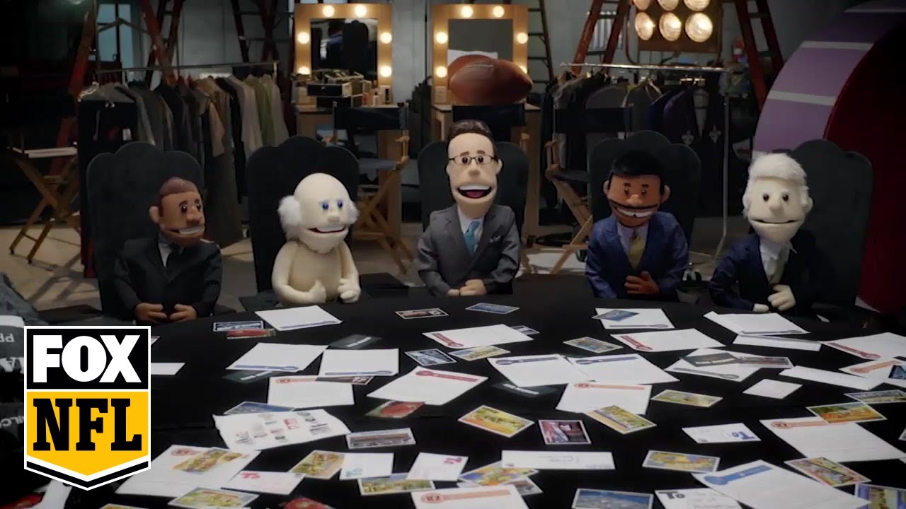 Puppet FOX NFL Sunday crew hold intervention for Rob Riggle | RIGGLE’S PICKS | FOX NFL