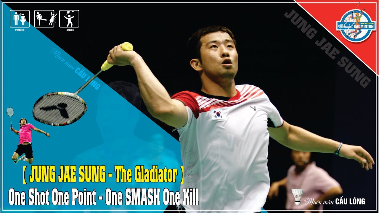 【 JUNG JAE SUNG - The Gladiator 】 One Shot One Point - One SMASH One Kill | Special Edition