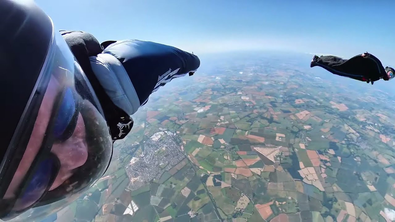 Wingsuit flat spin….first reserve ride.