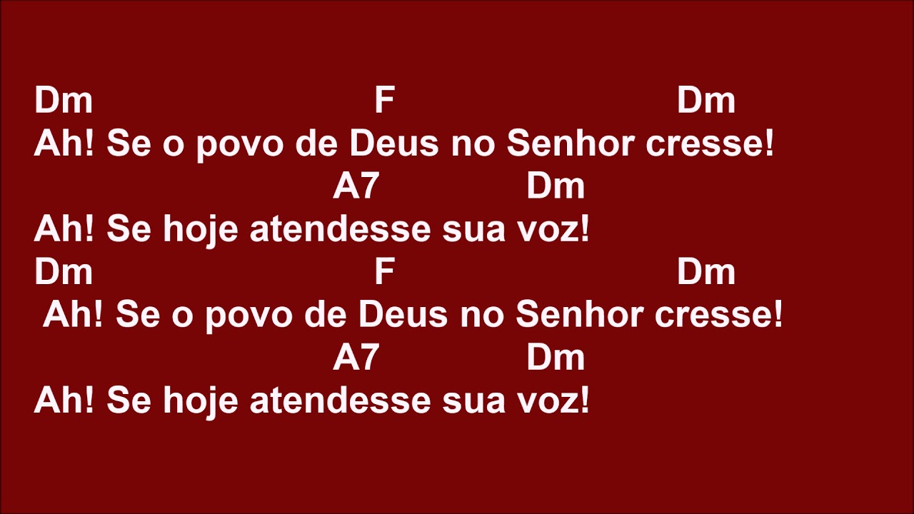 [ENTRADA] AH! SE O POVO DE DEUS (CF 2019)