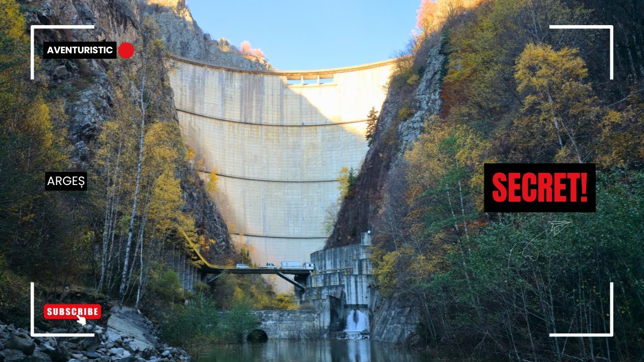Traseu SECRET p&acirc;nă la baza barajului Vidraru!