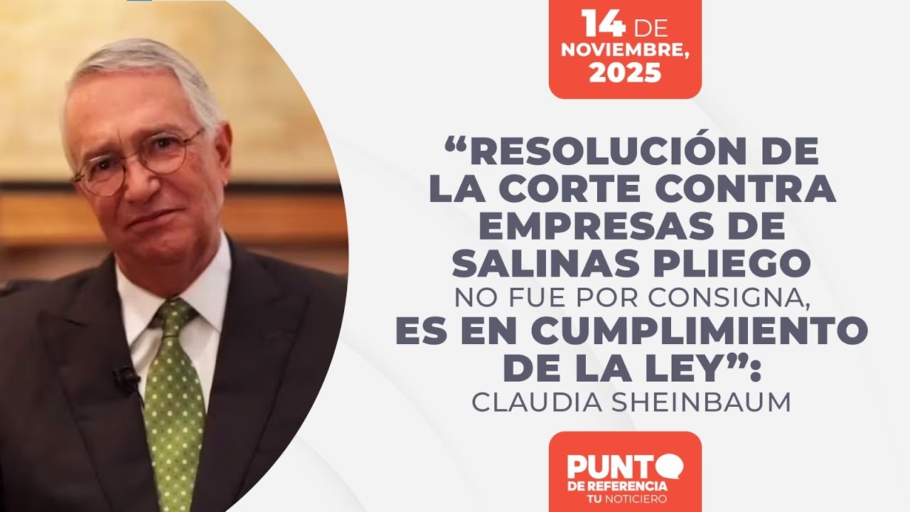 “Resolución de la Corte contra empresas de Salinas es en cumplimiento de la ley”: Claudia Sheinbaum