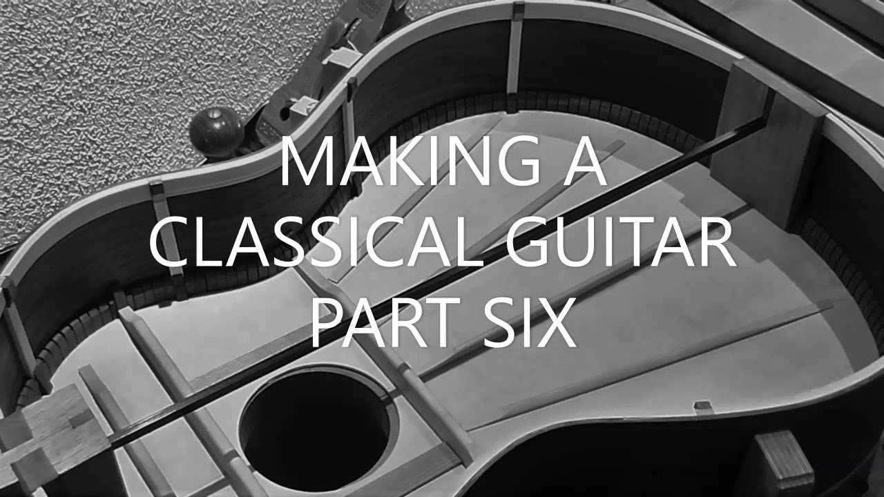 Making a Classical Guitar. Part Six. @mbreyguitars1994