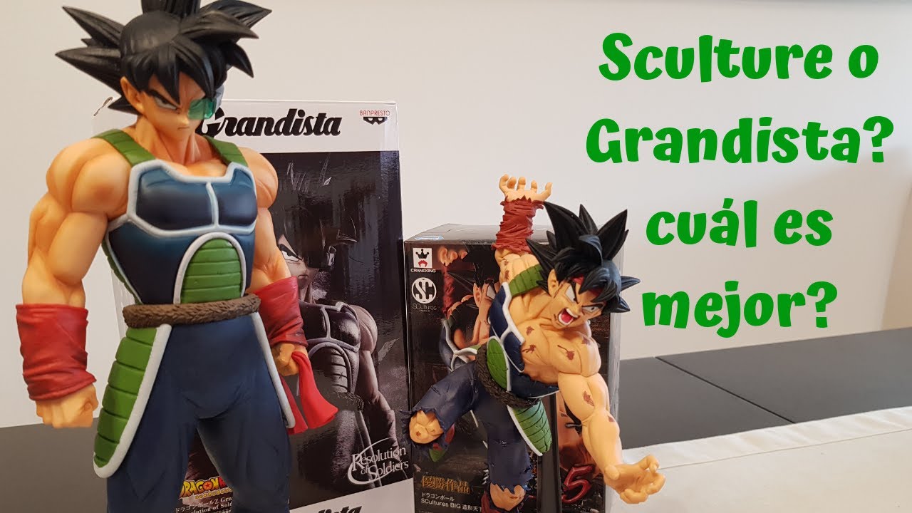 Cual es la mejor figura de pvc de Bardock? Grandista vs Sculture