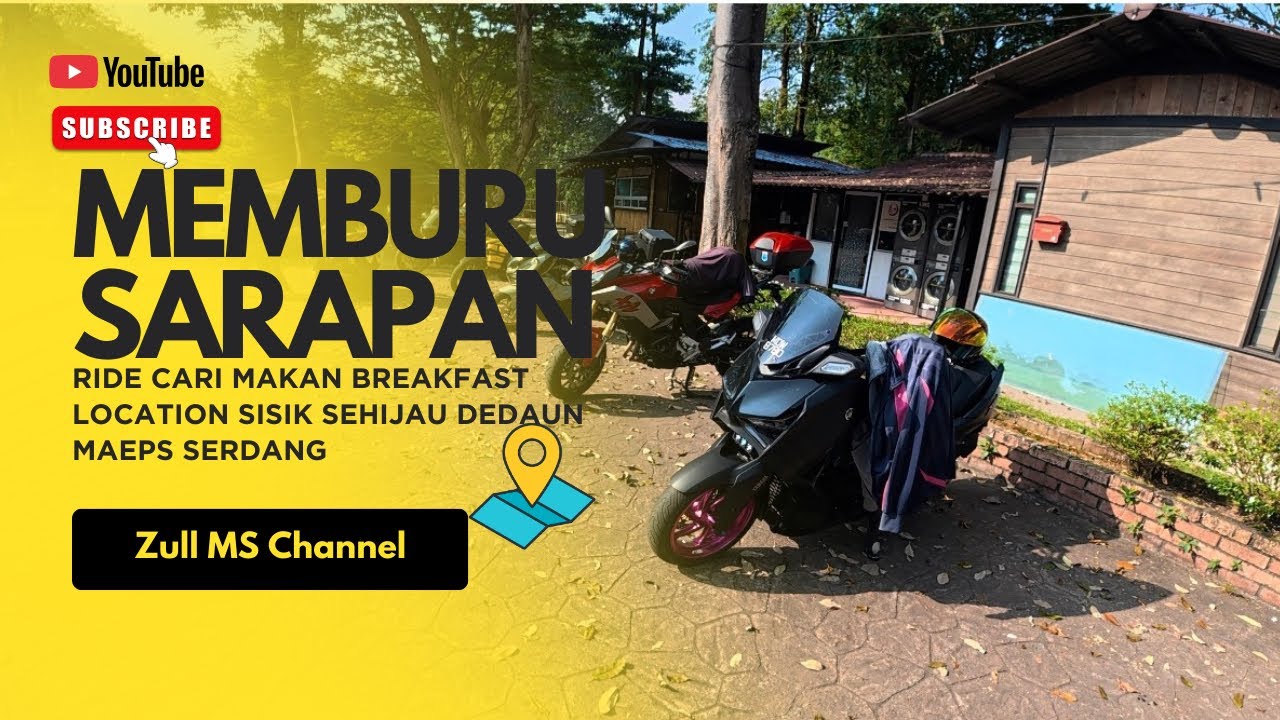Ride Breakfast | Sisik Sehijau Dedaun Maeps Serdang | f900xr