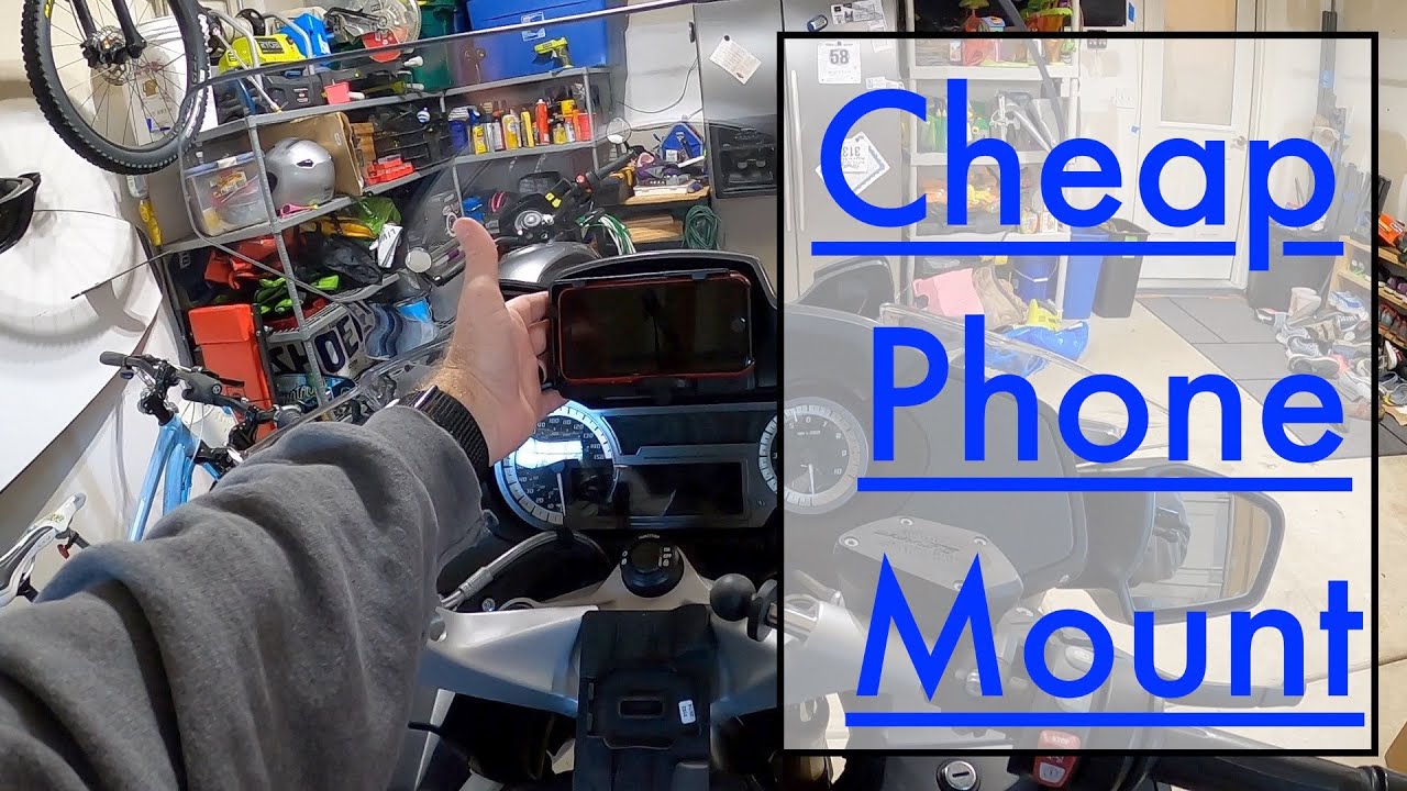 BMW R1200RT Phone Mount