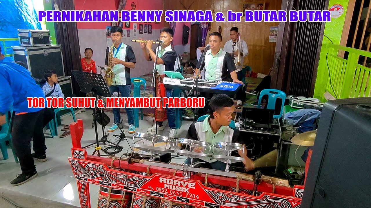PERNIKAHAN BENNY SINAGA & br BUTAR BUTAR - TOR TOR SUHUT_MENYAMBUT PARBORU
