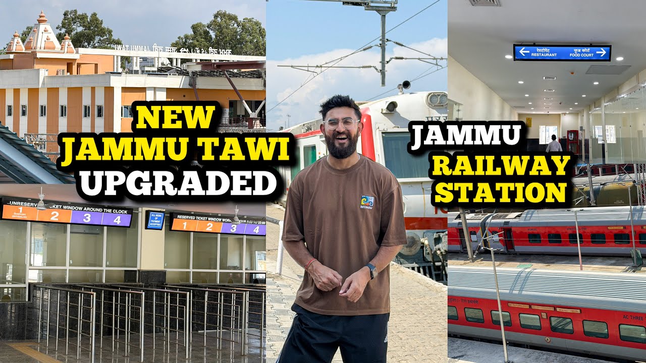Jammu Tawi New Railway Station Upgraded | New Look & Modern Facilities | Jammu Development 2026