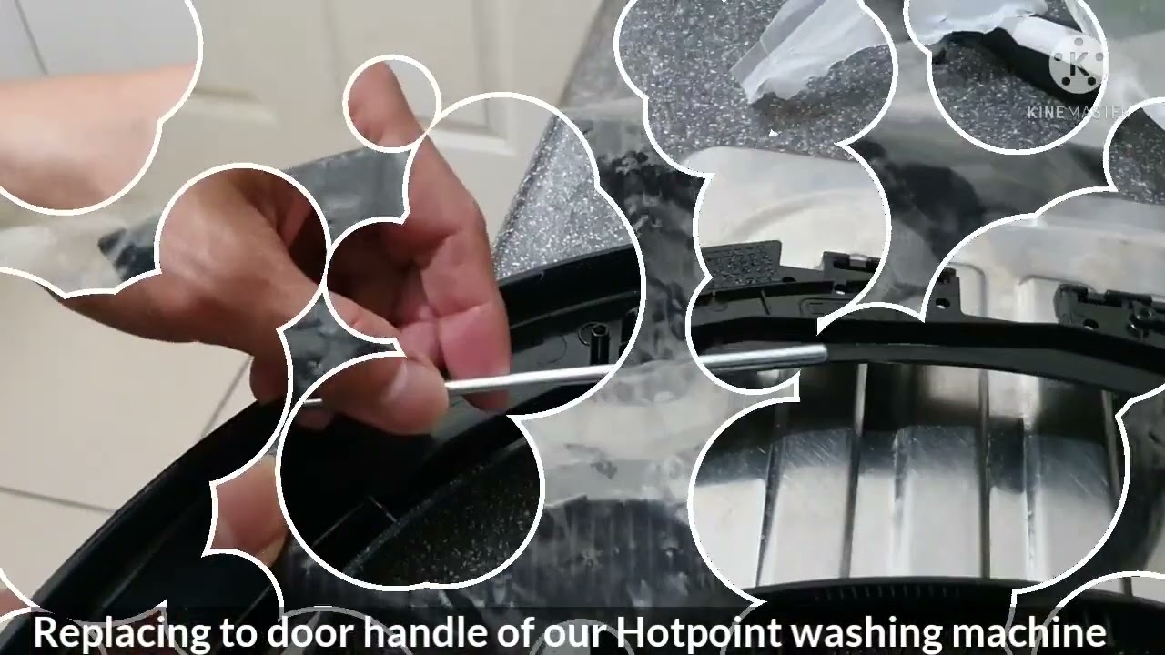 DIY: How to replace the door handle of your Hotpoint washing machine @salsazenzei