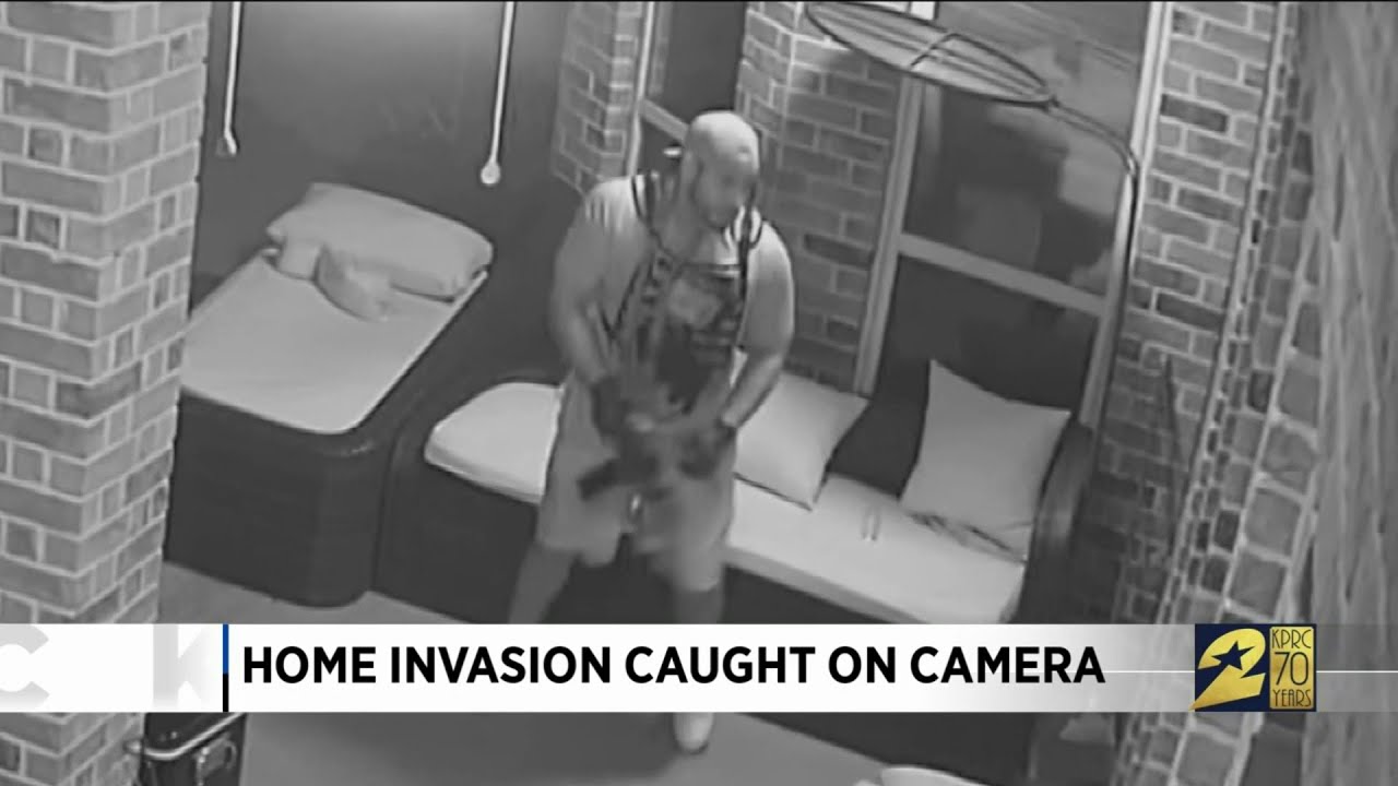 Home invasion caught on camera