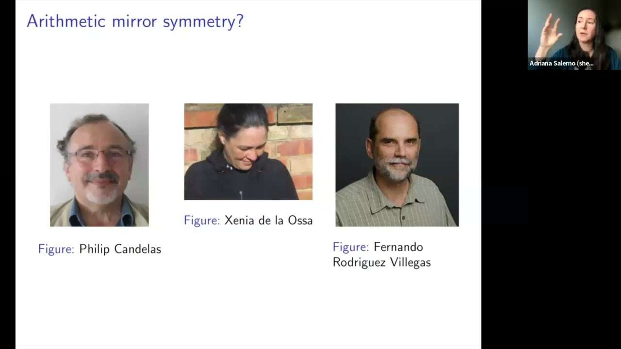Lathisms Lecture: Arithmetic, Hypergeometric Functions, and Mirror Symmetry