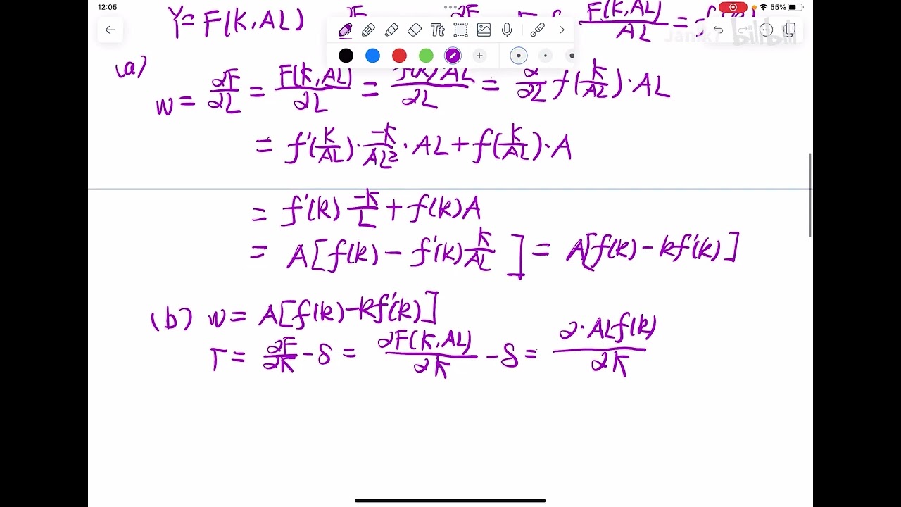 手把手推高宏之索洛模型（补充）