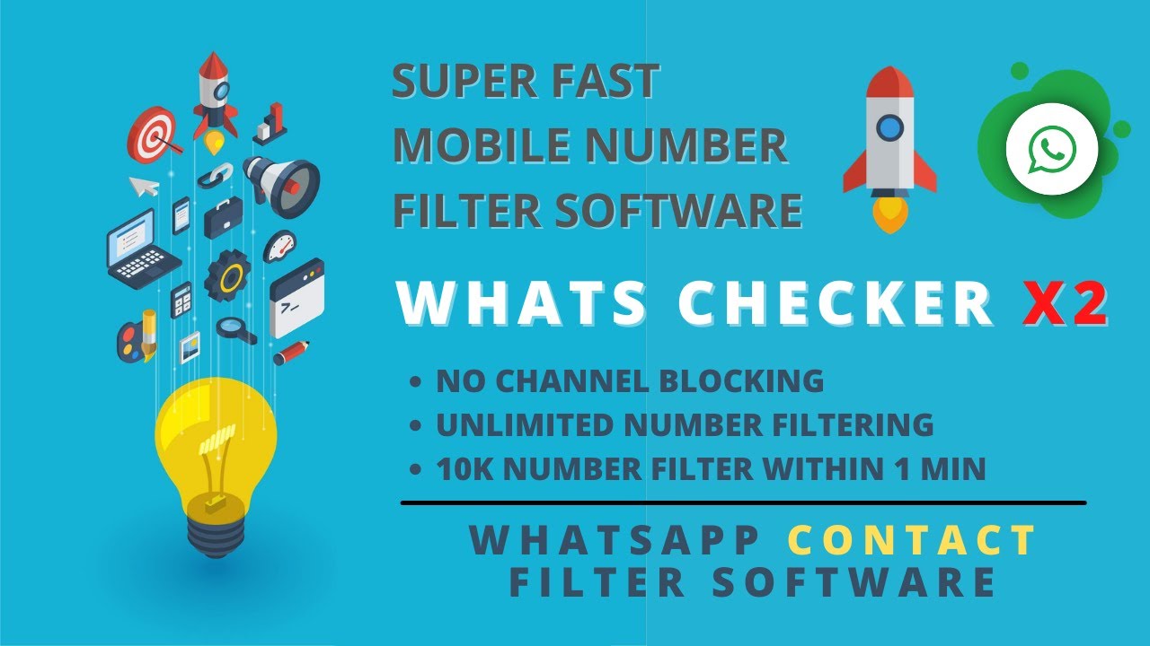 Whatsapp Number Filter Software | Whatsapp Number Checker | Best Whatsapp Filter 2021