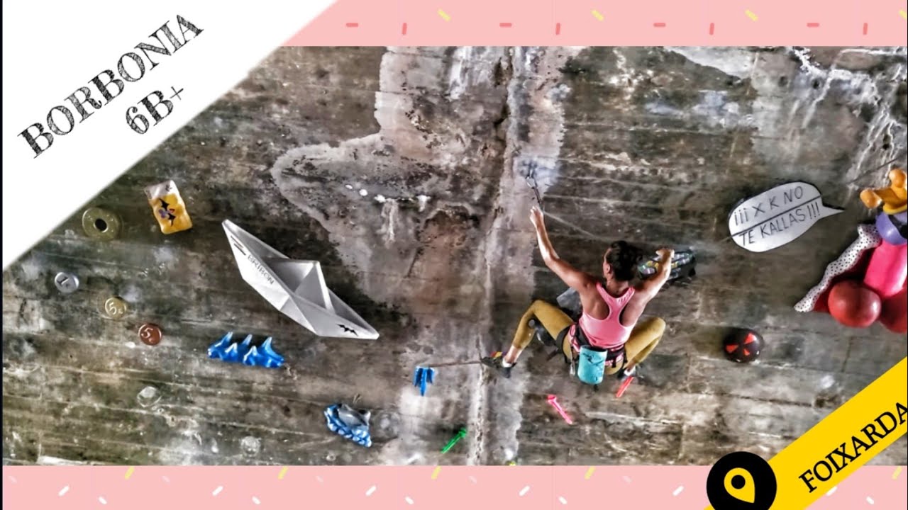 Foixarda - Borbonia (6b+). Raquel