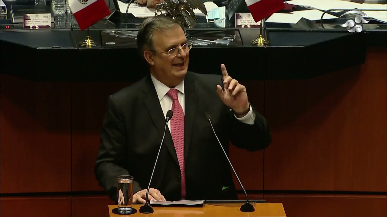 La voz de México se escucha porque tenemos autoridad política y moral: Srio. Marcelo Ebrard