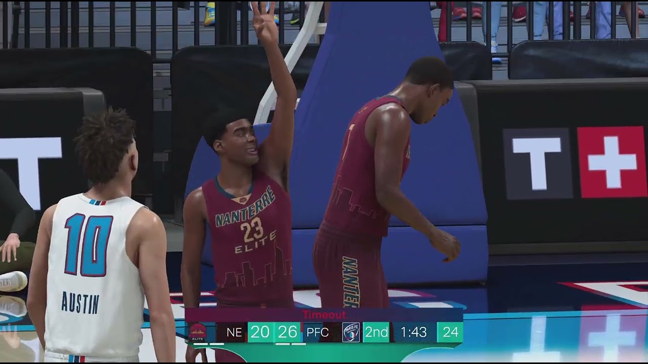 Shooting the three all the time.