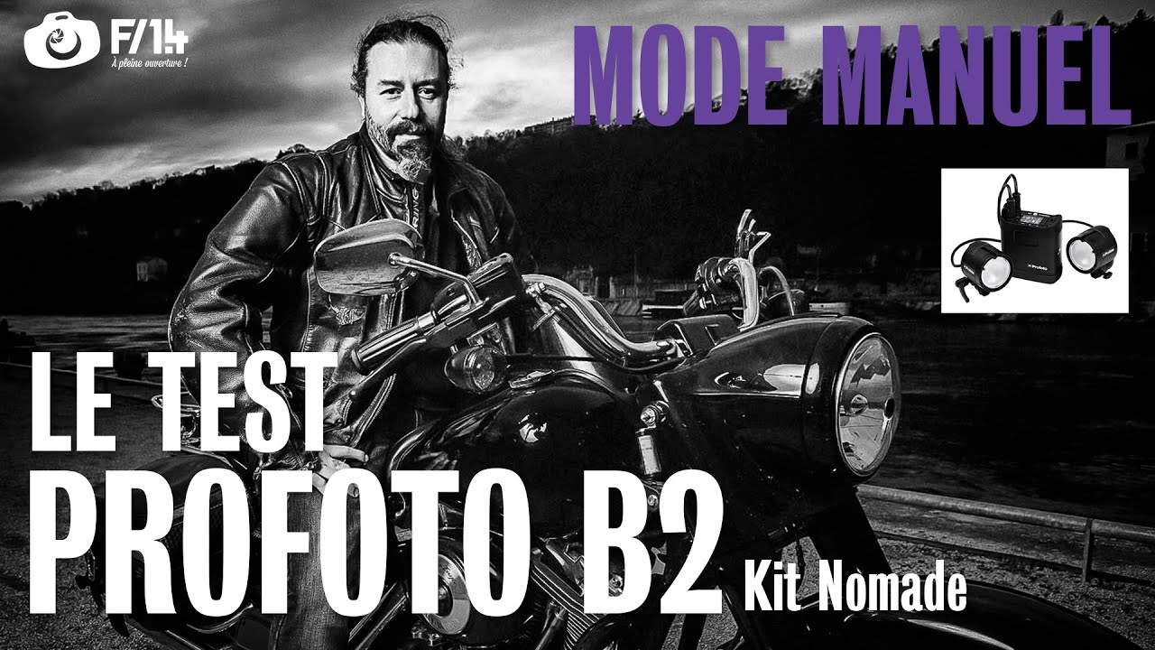 Profoto B2 Kit nomade - Le test - F/1.4 Mode Manuel