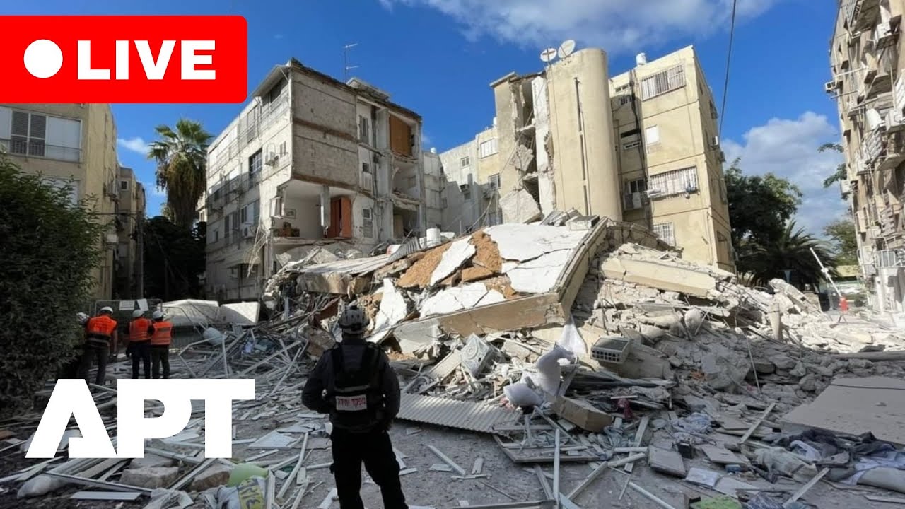 LIVE | Aftermath in Holon: Iranian Strike Hits Israeli City | APT