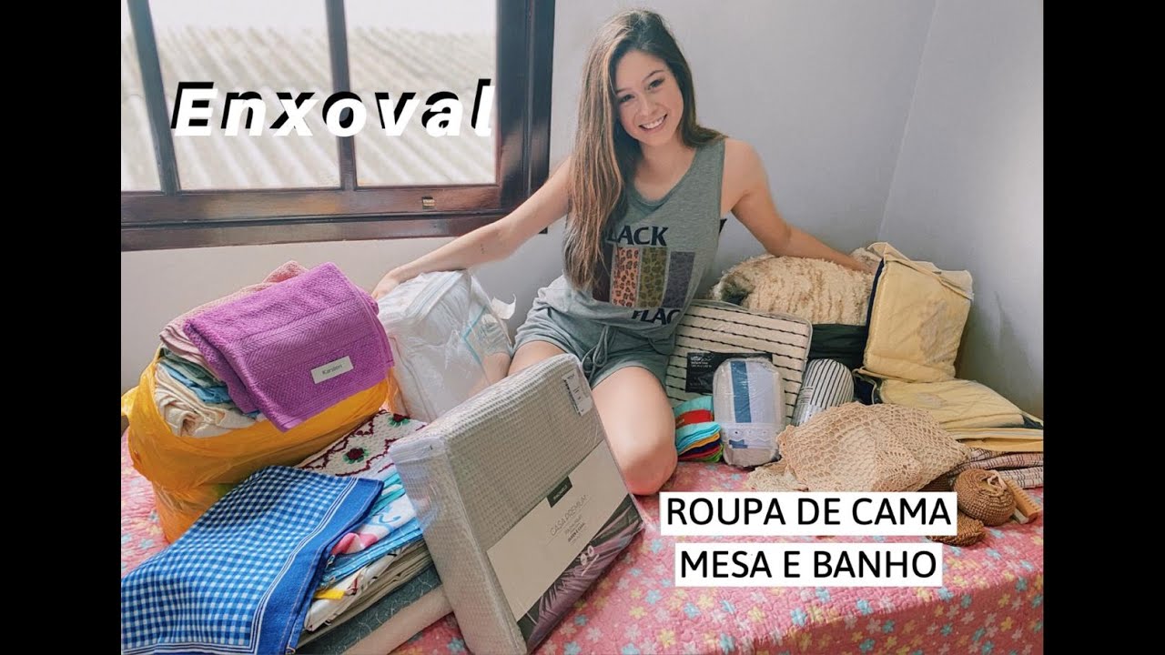 ENXOVAL  roupa de cama, mesa e banho | COMPRINHAS e PRESENTES